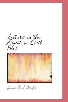 Hardcover Lectures on the American Civil War Book