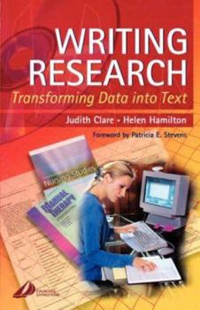 Paperback Writing Research: Transforming Data Into Text Book