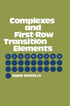 Paperback Complexes and first-row transition elements (A Macmillan chemistry text) Book
