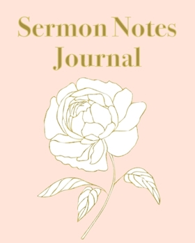 Sermon Notes Journal: An Inspirational Worship Notebook