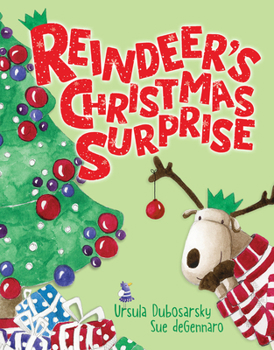 Hardcover Reindeer's Christmas Surprise Book