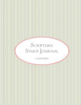 Paperback Scripture study Journal: Chapters Book