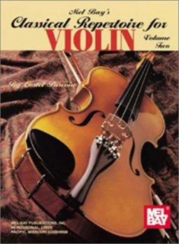 Paperback Mel Bay's Classical Repertoire for Violin (Volume Two) Book