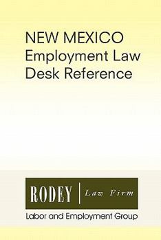 Paperback New Mexico Employment Law Desk Reference Book