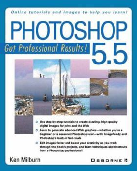 Paperback Photoshop 5.5: Get Professional Results Book