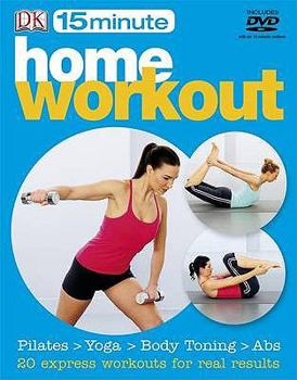 Paperback 15 Minute Home Workouts Book