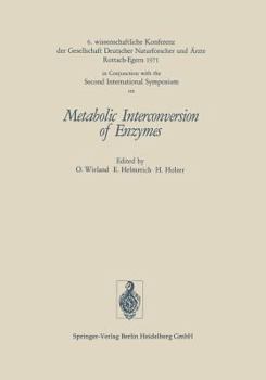 Paperback Metabolic Interconversion of Enzymes [German] Book