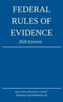 Paperback Federal Rules of Evidence; 2020 Edition: With Internal Cross-References Book