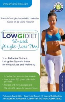 Paperback Low GI Diet 12-week Weight-loss Plan Book