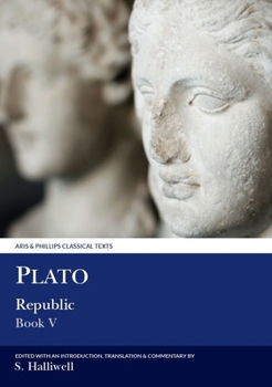 Paperback Plato: Republic V Book