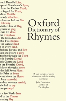 Paperback Oxford Dictionary of Rhymes Book