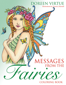 Paperback Messages from the Fairies Coloring Book