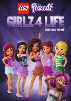 DVD Lego Friends: Girlz 4 Life Book