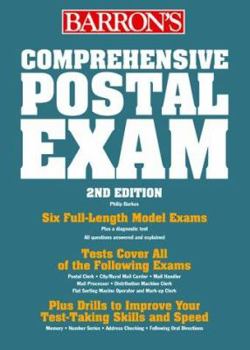 Paperback Comprehensive Postal Exam Book