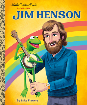 Hardcover Jim Henson: A Little Golden Book Biography Book