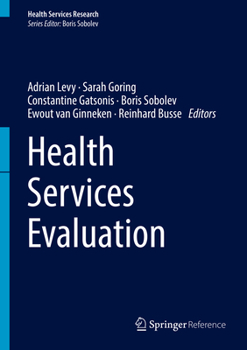 Hardcover Health Services Evaluation Book