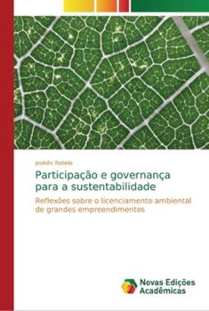 Paperback Participação e governança para a sustentabilidade [Portuguese] Book