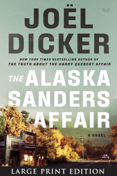 Paperback The Alaska Sanders Affair [Large Print] Book
