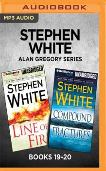 MP3 CD Stephen White Alan Gregory Series: Books 19-20: Line of Fire & Compound Fractures Book