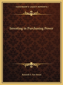 Paperback Investing in Purchasing Power Book