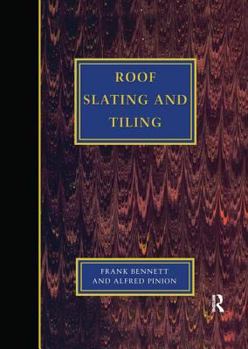 Hardcover Roof Slating and Tiling Book