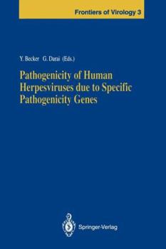 Paperback Pathogenicity of Human Herpesviruses Due to Specific Pathogenicity Genes Book