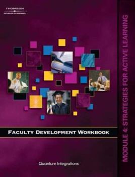 Paperback Workbook for Milady U Faculty Development: Module 4: Strategies for Active Learning Book