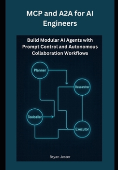 Paperback MCP and A2A for AI Engineers: Build Modular AI Agents with Prompt Control and Autonomous Collaboration Workflows Book