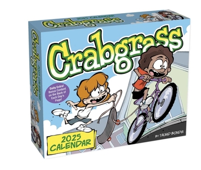 Calendar Crabgrass 2025 Day-To-Day Calendar Book
