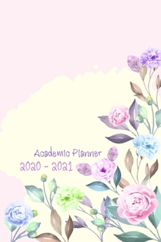 2020-2021 Monthly Planner: Academic Weekly & Monthly Pocket Calendar Schedule Organizer, 6" x 9", 148 Pages