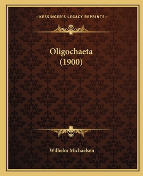 Paperback Oligochaeta (1900) [German] Book