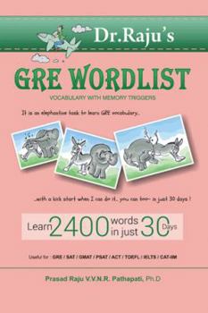 Hardcover GRE Word List: Vocabulary with Memory Triggers: GRE Word List Book