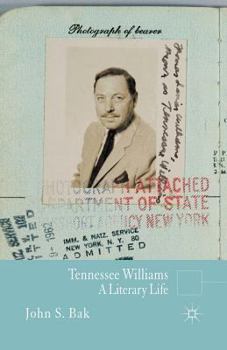 Paperback Tennessee Williams Book