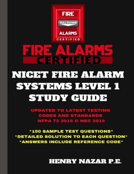 Paperback NICET Fire Alarm Systems Level 1 Study Guide Book