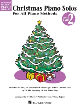 Paperback Christmas Piano Solos - Level 2: Hal Leonard Student Piano Library Book