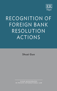 Hardcover Recognition of Foreign Bank Resolution Actions Book