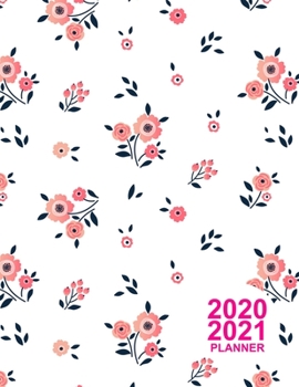 2020 2021 Planner: Pretty Two Year Monthly Pocket Calendar 2020-2021 | 24 Months Agenda Planner | 24 Months Jan 2020 to Dec 2021 | Monthly, Weekly and Daily Planner | Product Code CX 0006789