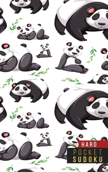 Paperback Pocket Sudoku Hard: 158 Hard Sudoku Puzzles with Solutions - Pocket Sudoku Puzzle Books - Large Print Sudoku Puzzle Books For Adults - Sud [Large Print] Book