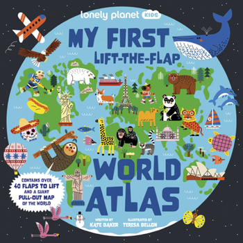 Board book Lonely Planet Kids My First Lift-The-Flap World Atlas Book