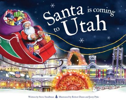 Hardcover Santa Is Coming to Utah Book