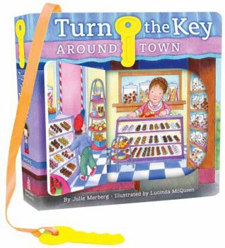 Board book Turn the Key: Around Town: Look and See! Book