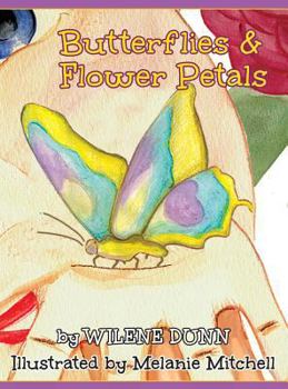 Hardcover Butterflies and Flower Petals Book