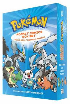 Paperback Pokémon Pocket Comics Box Set: Black & White / Legendary Pokemon Book