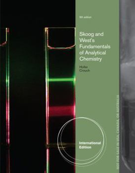 Paperback Fundamentals of Analytical Chemistry Book