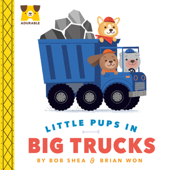 Board book Adurable: Little Pups in Big Trucks Book