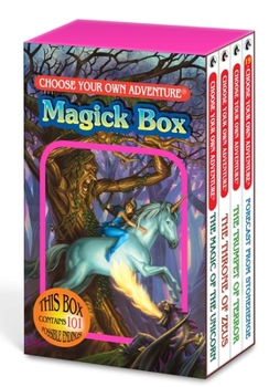 Paperback Choose Your Own Adventure 4-Book Boxed Set Magick Box (the Magic of the Unicorn, the Throne of Zeus, the Trumpet of Terror, Forecast from Stonehenge) Book