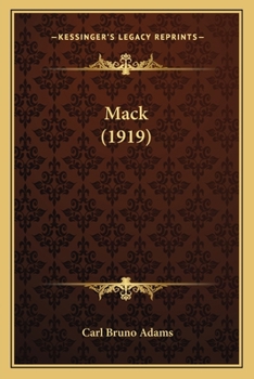 Paperback Mack (1919) Book