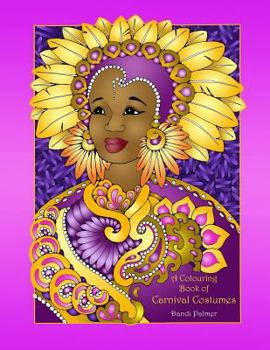 Paperback A Colouring Book of Carnival Costumes Book