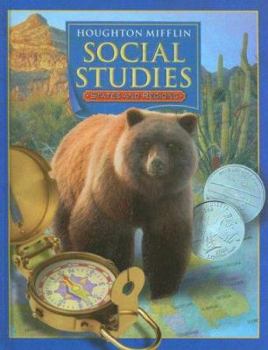 Hardcover Houghton Mifflin Social Studies: Student Edition Level 4 States and Regions 2005 Book