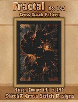 Paperback Fractal No. 142 Cross Stitch Pattern Book